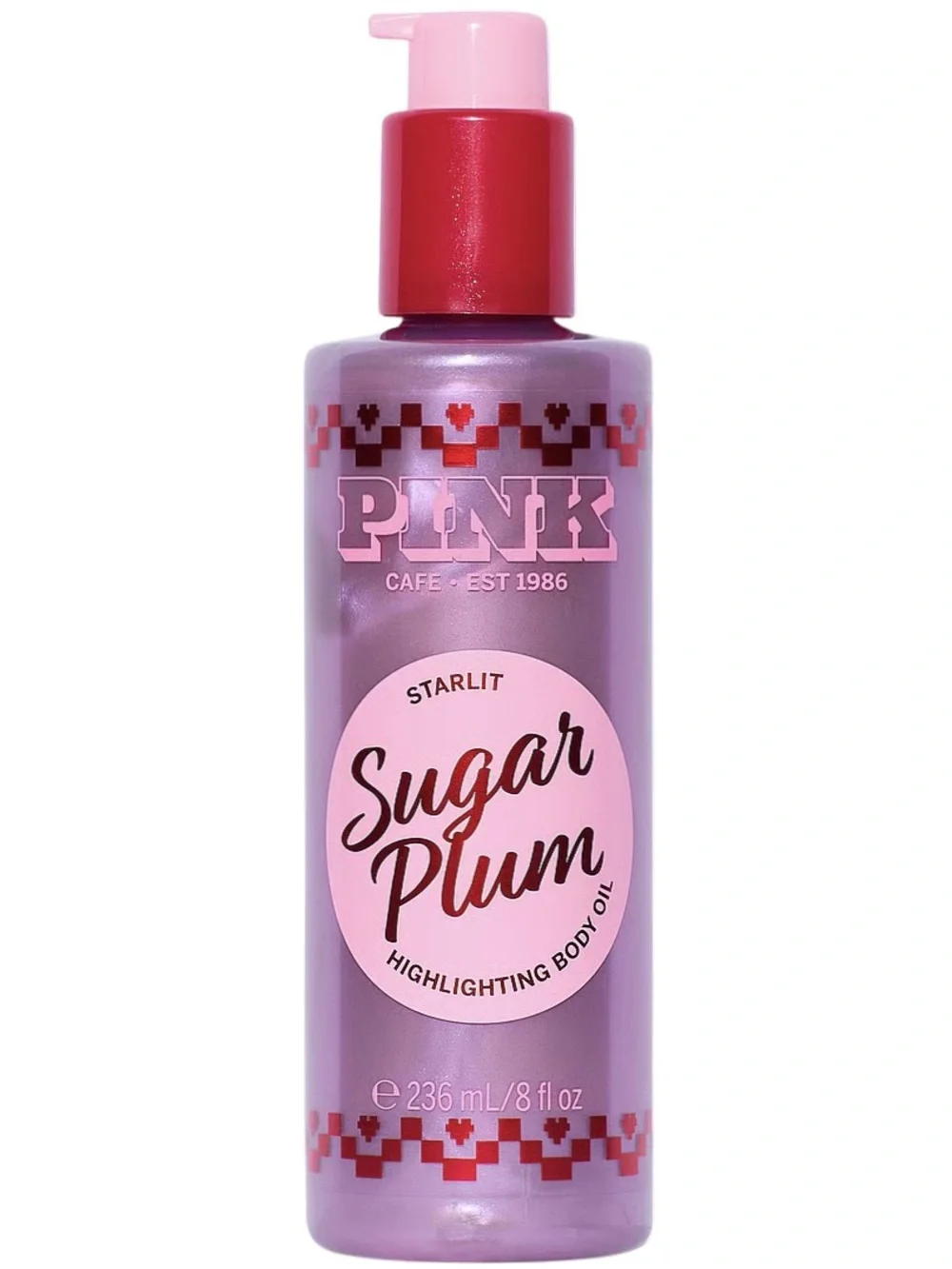Victoria’s Secret PINK Sugar Plum Starlit Highlighting Body Oil 8oz